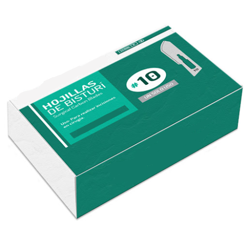 BISTURI HOJILLA DESECHABLE N 10
